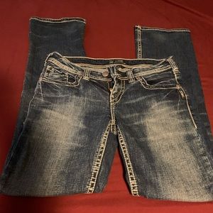 Silver aiko bootcut Jeans